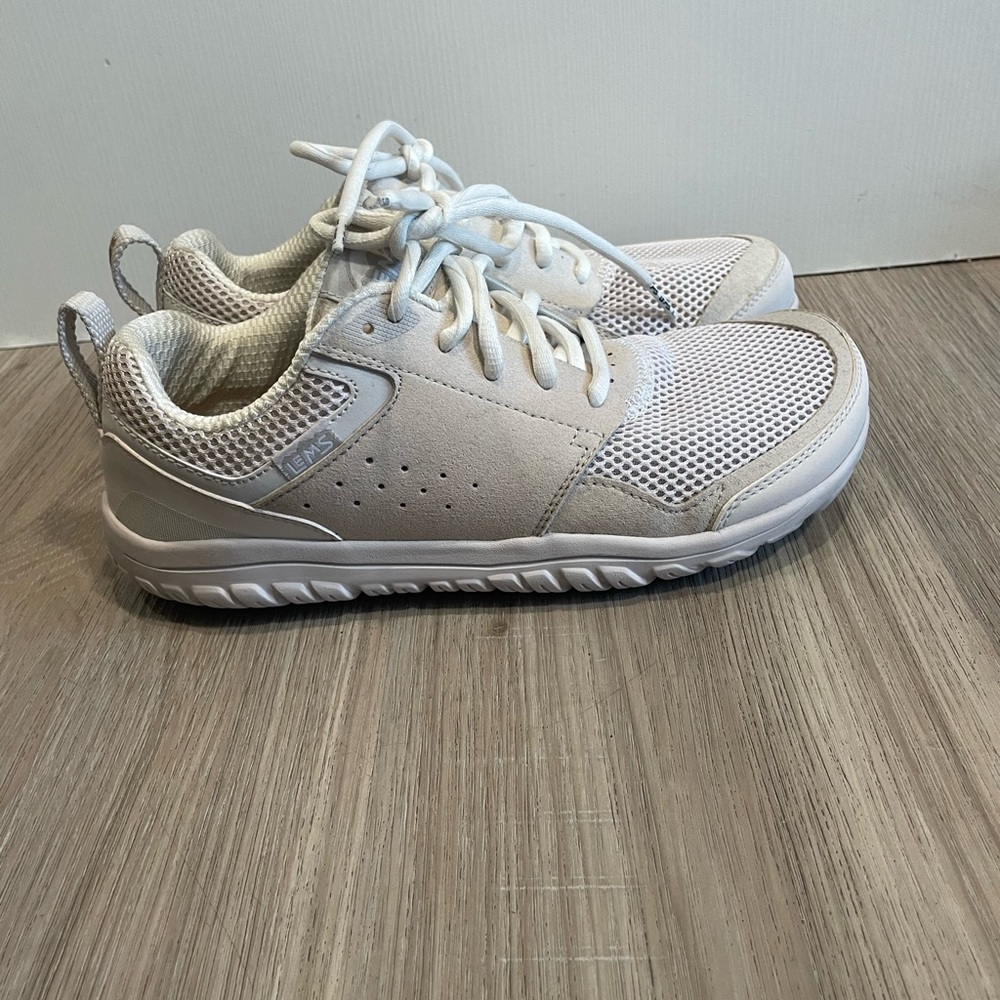 Lems White Sand Primal Zen Lace Up Low Top Minimalist Drop Men’s 7.5 Women 9